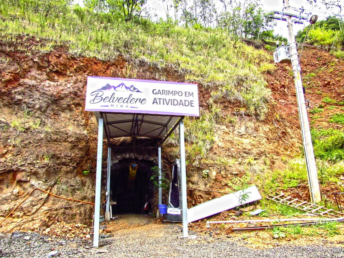 Hotel E Restaurante Belvedere Mina Ametista do Sul Exteriér fotografie